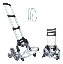 Comprar Carro Carrito De Carga Escalada Plegable Para Escalera 90kg