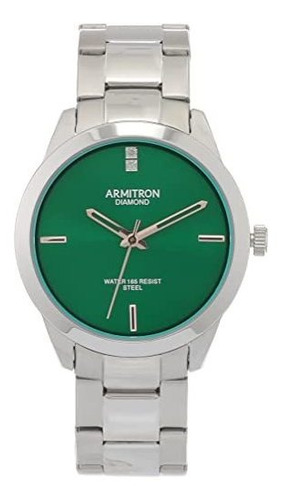 Armitron 20/5409 - Reloj De Pulsera Con Esfera De Diamantes