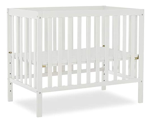 Dream On Me Edgewood Minicuna Convertible 4 En 1 En Blanco, 