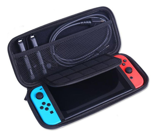 Bolsa Estojo Case De Viagem Proteção Nintendo Switch Oled Cor Vermelho