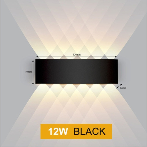 Imagen 3 de 4 de Lámpara Aplique De Pared Ojo De Lupa Matisse X 12 Leds