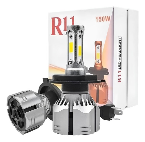 Kit Luces Ampolleta Led Auto R11 H4