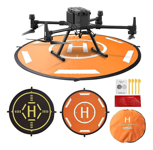 Landing Pad Helipuerto, Pista De Aterrizaje 75 Cm Para Drone