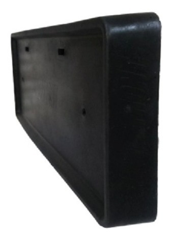 Imagen 1 de 5 de Protector De Patentes Goma Moldura Patente Mercosur 38 Mm