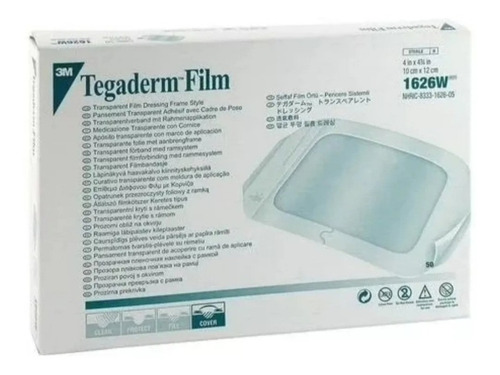 Tegaderm Film 3m 10×12cm Após.impermeable Transp.(×caja50un)