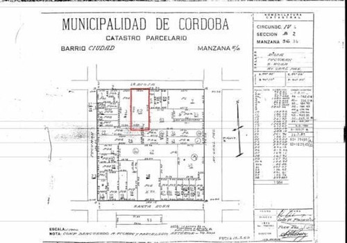 Imagen 4 de 6 de Centro: La Rioja Al 200 / Terre De 795 M2/ 4200 M2 Construibl