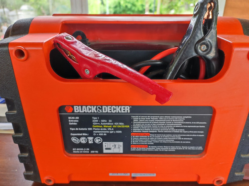 Cargador De Baterias Black Decker 12v 40a