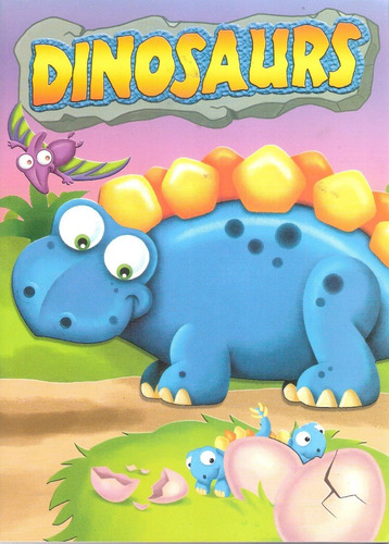 Imagen 4 de 9 de Paquete Libros Dinosaurios Para Colorear Iluminar Jumbo Niño