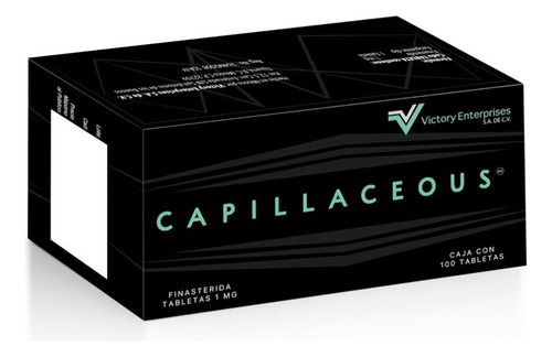 Finasterida 1 Mg Caja Con 100 Tabletas / Capillaceous® 