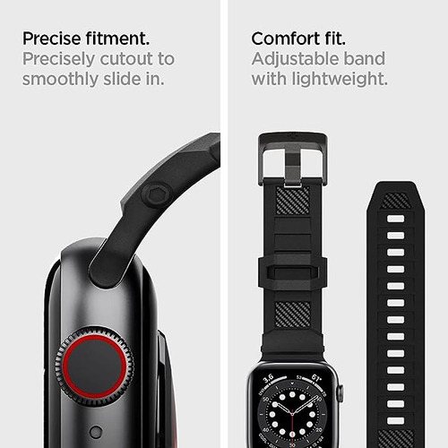 Correa Apple Watch Spigen Rugged Ban Ultra 42, 44, 45, 49 Mm