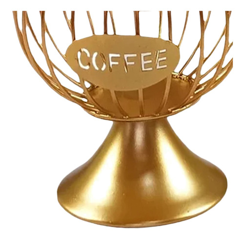 Organizador De La Cesta Del Café Expreso De La S Oro