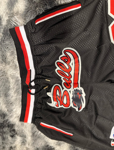 Short Nba Chicago Bulls Talle Xl Negro Xl