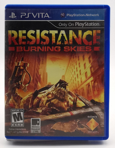 Resistance Burning Skies Ps Vita * R G Gallery