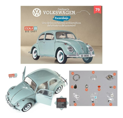Colección Construye Tu Volkswagen Escarabajo De Salvat Nº 79