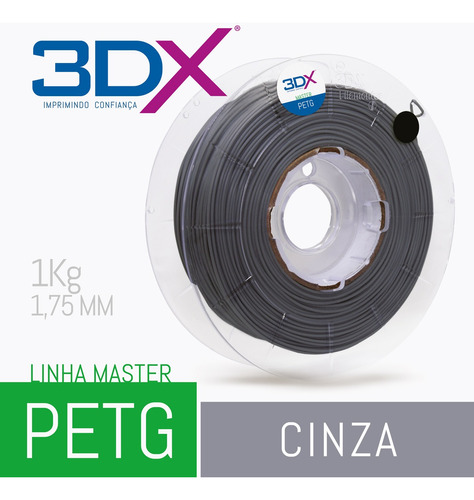 Filamento Petg 1,75 Mm | 1kg | Impressora 3d | 3dx