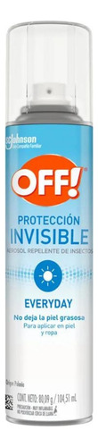 Repelente Insectos Off X3 Niños Protección Invisible Spray