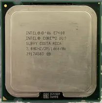 Comprar Processador E7400 Core 2 Duo 2.80ghz 1° Geração Lga775 Intel