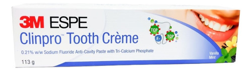 Crema Dental Clinpro Tooth 3m Espe Recalcificante 