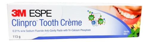 Crema Dental Clinpro Tooth 3m Espe Recalcificante