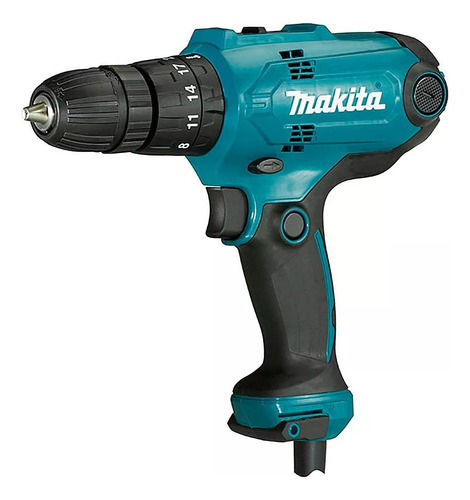 Parafusadeira Furadeira De Impacto 320 Watts Hp0300 Makita Cor Azul 110V