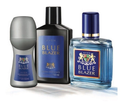 Blue Blazer De Avon Set X 3 Edt+colonia+rolon.luana9902