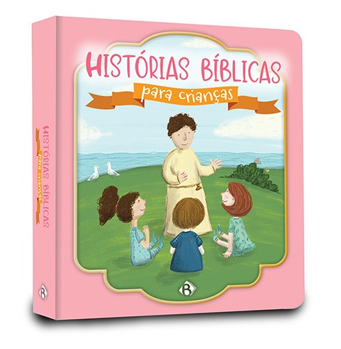 Histórias bíblicas para crianças - (Capa menina almofadada), de Equipe DCL. Editora DCL - Difusão Cultural do Livro Eireli, capa dura em português, 2022