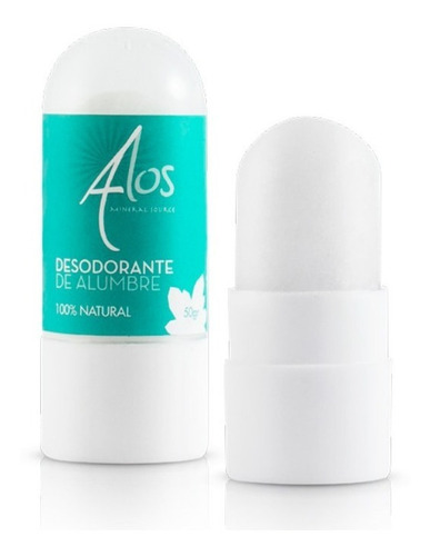 Desodorante de alumbre en barra Alos sin fragancia 50g