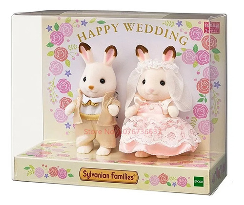 Sylvanian Family Novios Conejos Happy Wedding / Ternurines