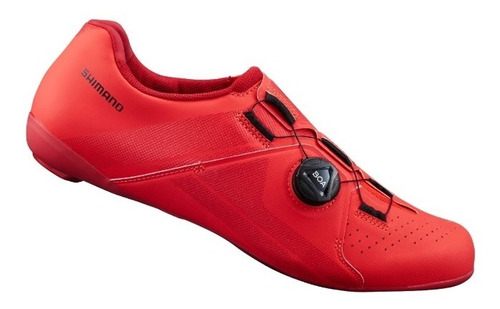 Zapatillas De Ruta Shimano Rc300 T42 Rojo Ajuste Boa Calzado