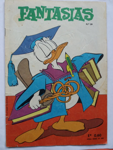 Revista De Historietas:  Walt Disney:  Fantasias N* 39