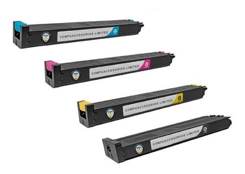 Kit 4 Toner Compatible Con Mx-4110n/sha Mx-51/ Mx-4111n