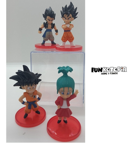 Imagen 3 de 4 de Figuras De Colección Dragon Ball - Dragon Ball Set 12 Pzas