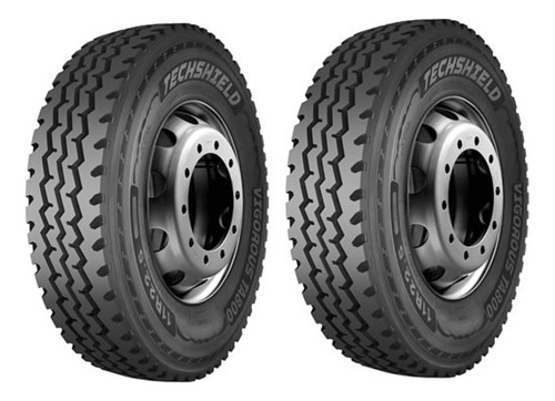 Paquete 2 Llantas 11r24.5 Techshield Vigorous Ta800 149m