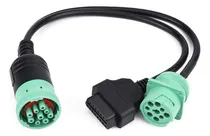 Comprar Cable En Y De 9 Pin Para Interfaz Obd2 Para Camiones, Obdii