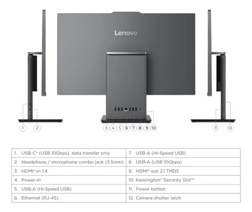 Lenovo Thinkcentre Computadora Todo En Uno De 27 Fhd Ips, In