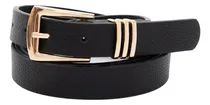 Comprar Cinto Feminino Fino Couro Tecnologico Fivela Moda Blogueira