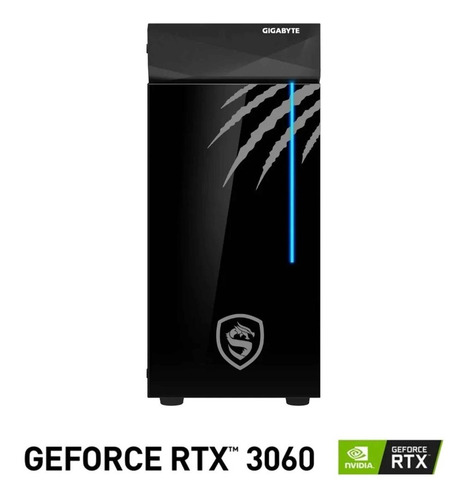Imagen 6 de 9 de Pc Supergamer Grizzly Teal Geforce Rtx3060 I5 16gb 1tb+256gb