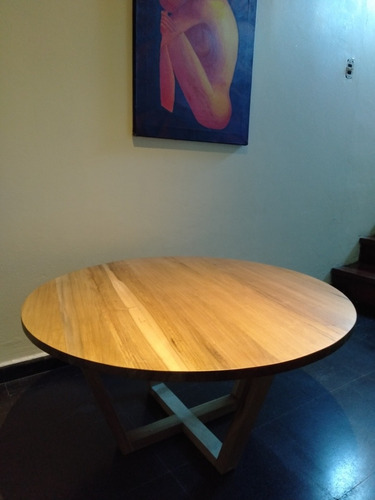 Mesa Ratona Petiribi Circular Madera Diseño