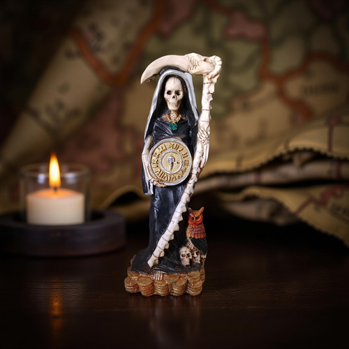 Santísima Muerte De Tiempo 37 Cm Negro