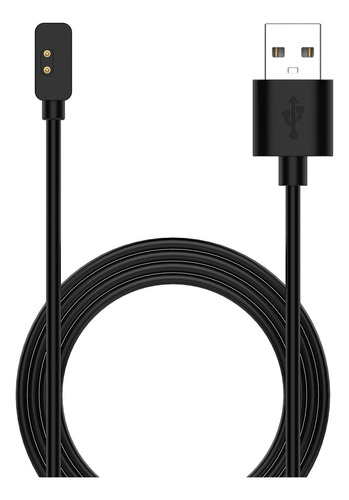 4 Cable De Carga Usb Cable De Carga Para Watch3 Active Negro