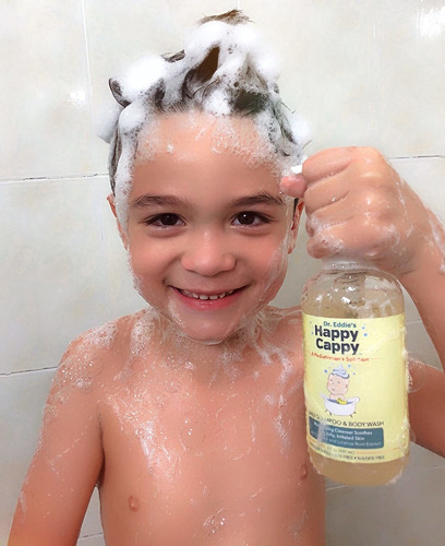 Del Dr. Eddie Feliz Cappy Daily Champú Y Gel De Baño Para Ni