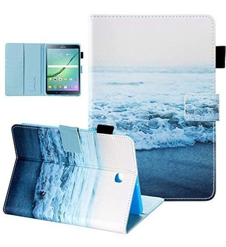 Funda Para Tableta Dteck Peace Sea Para Galaxy Tab S2 9.7 