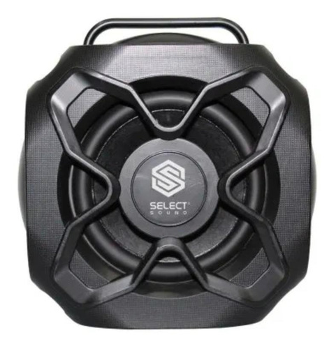 Imagen 3 de 3 de Bocina Select Sound BT220 portátil con bluetooth negra