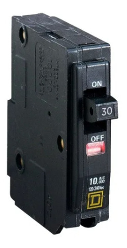Imagen 1 de 7 de Pastilla Interruptor Termomagnético Qo130 1 Polo 30a 120/240
