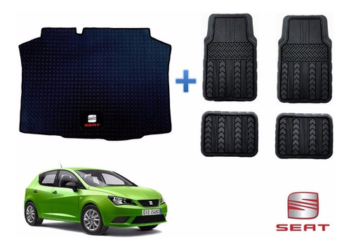 Tapetes Race Track + Cajuela Seat Ibiza 2014 2015 2016 2017