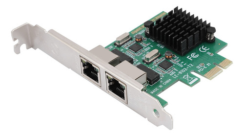 Rede Gigabit Pci-ex1 De Porta Dupla 10/100/1000 Mbps Rj-45*