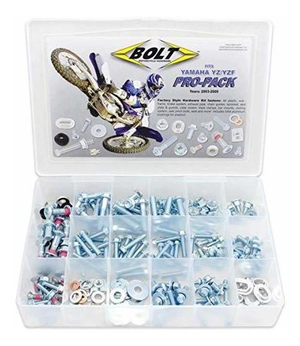 Bolt Mc Hardware Yzpp-125 Yamaha Yz125 Pro Pack Kit De Sujet