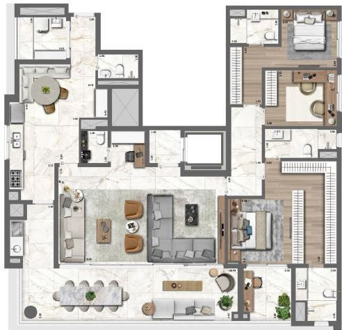 Imagem 14 de 17 de Apartamento À Venda No Bairro Pinheiros - São Paulo/sp - O-23500-38916