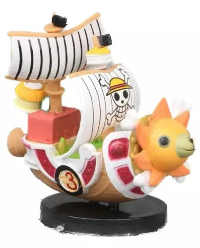 Boneco One Piece Navio Pirata Going Merry Wfc 7cm