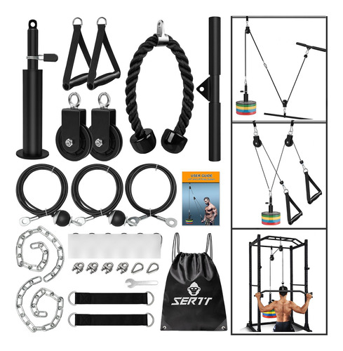 Accesorios De Polea De Cable Mejorados Para Gimnasio Triceps